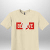 "Believe" Luxe T-shirt - Luxe Custom Designer