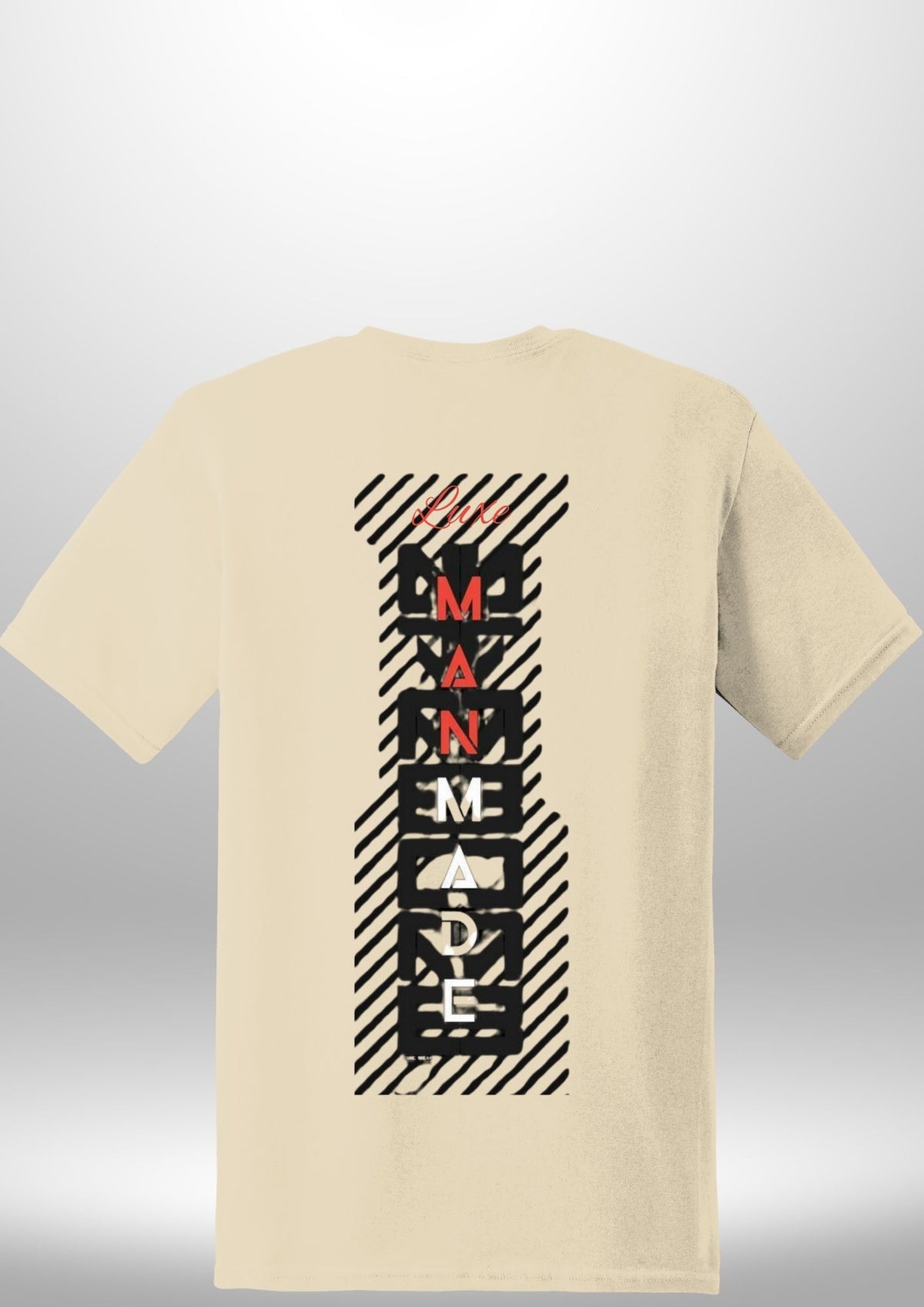 Luxe Custom "MANMADE" T-Shirt by Luxe-Custom-Designer