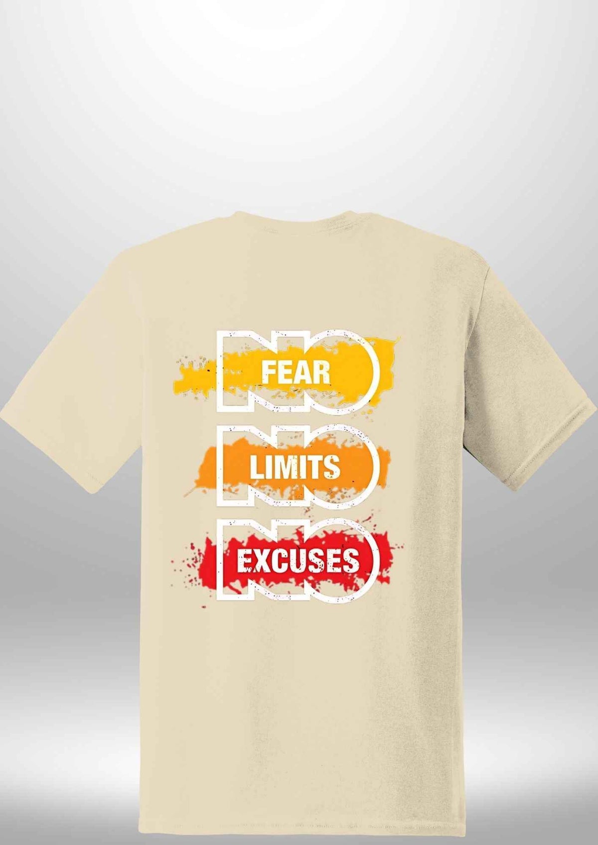 "NO FEAR" Luxe T-Shirt by Luxe-Custom-Designer
