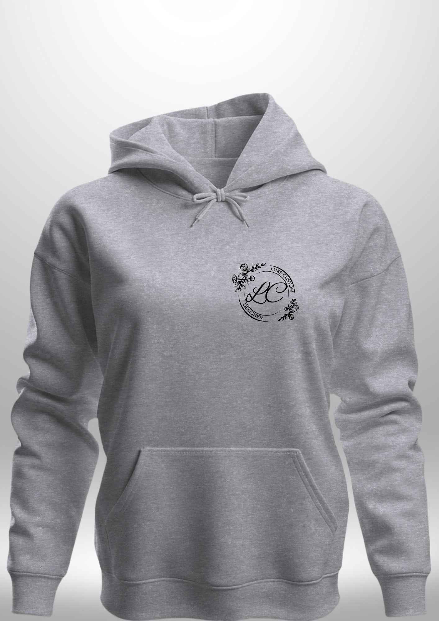 "awesome" Luxe Hoodie - Luxe Custom Designer