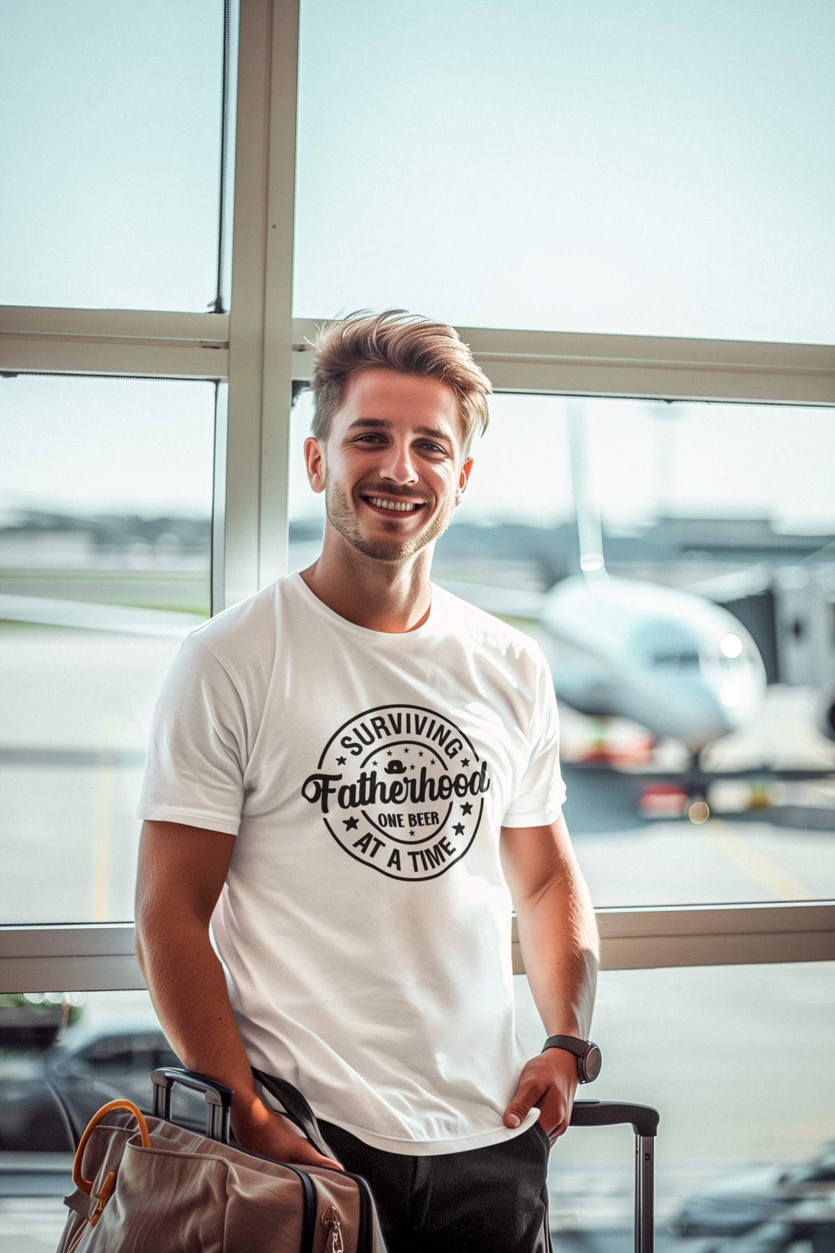 Surviving Fatherhood T-Shirt by Luxe Sensational