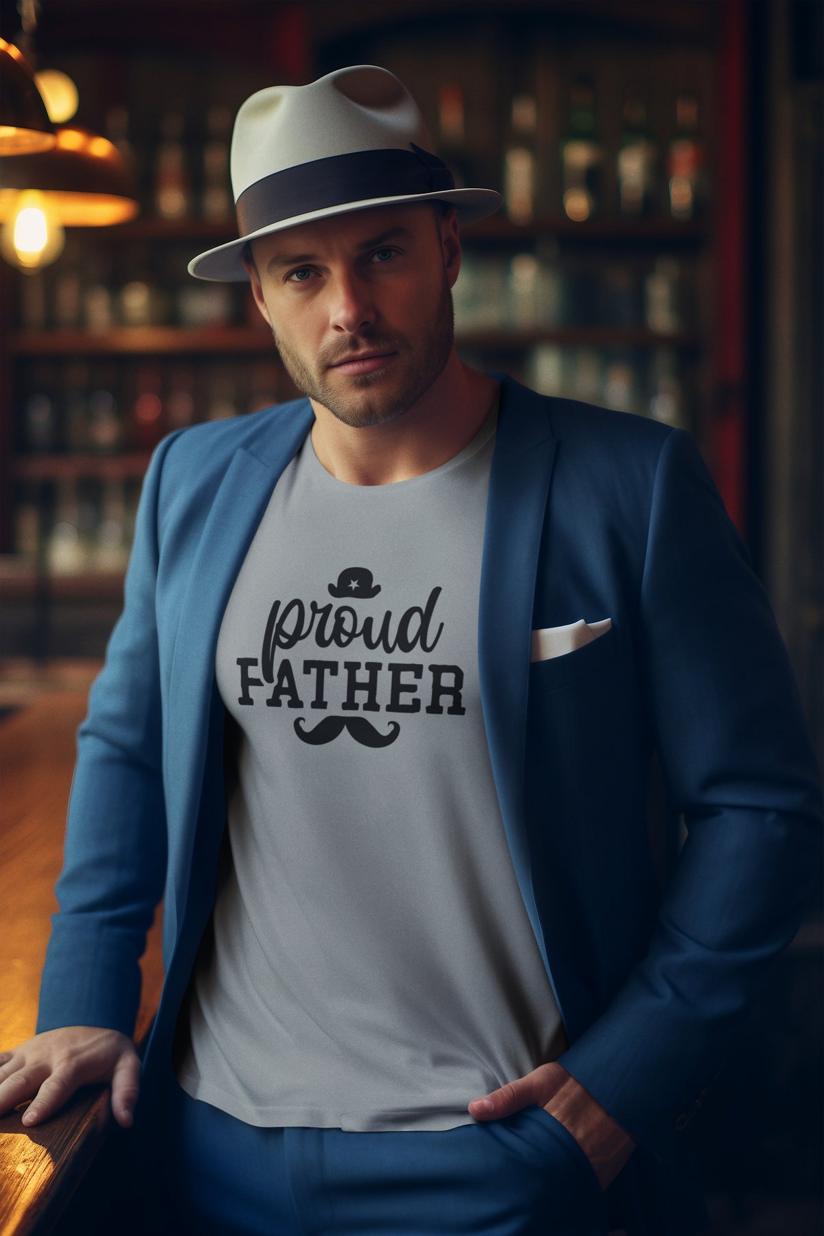 Proud Father T-Shirt by Luxe Sensational