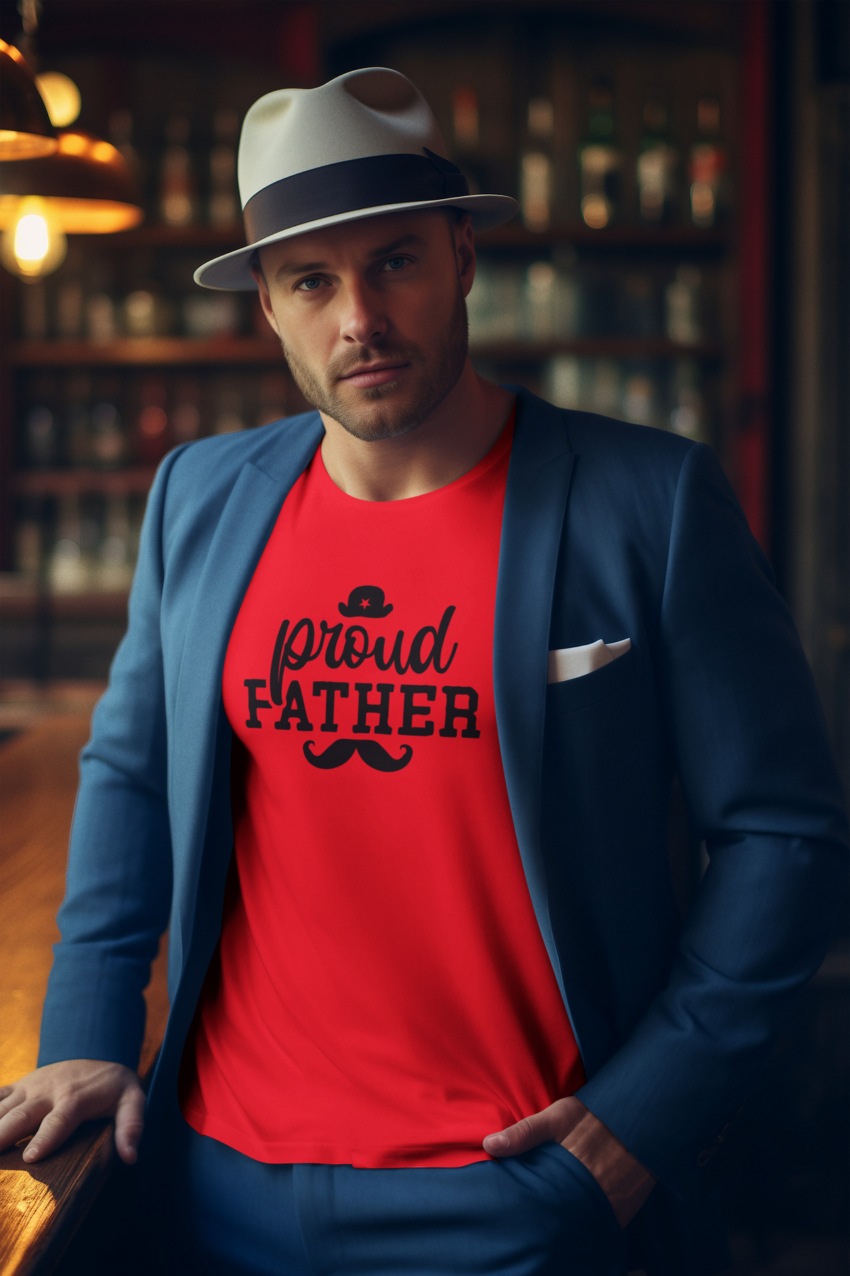 Proud Father T-Shirt by Luxe Sensational