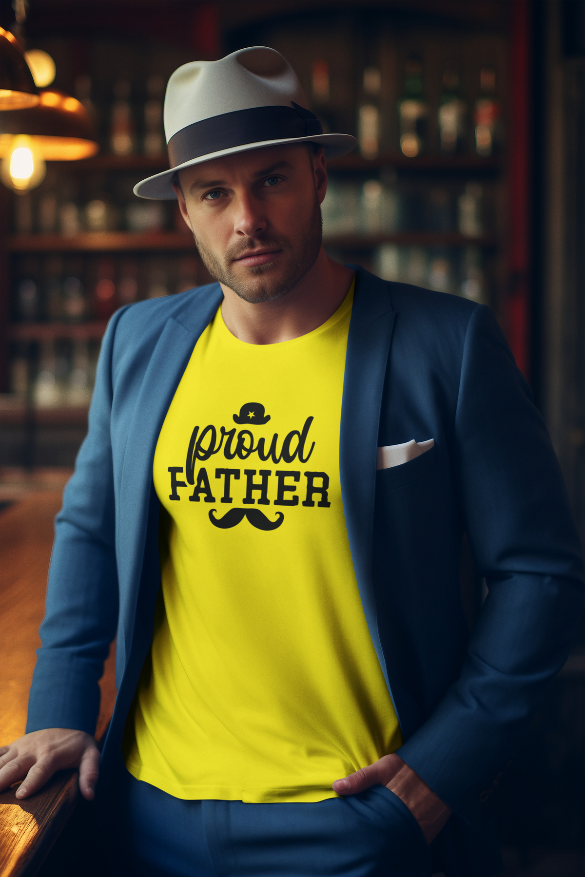 Proud Father T-Shirt by Luxe Sensational