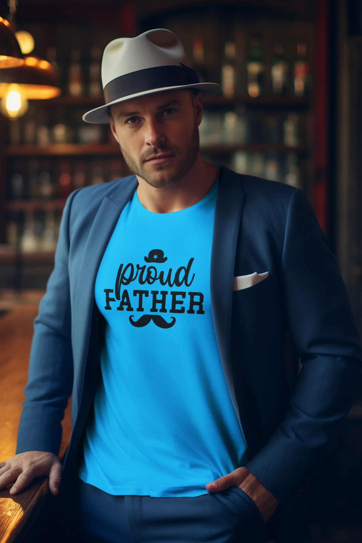 Proud Father T-Shirt by Luxe Sensational