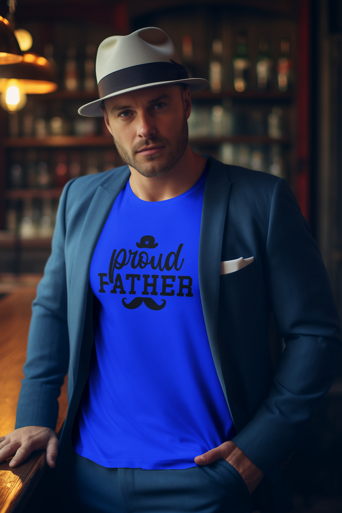 Proud Father T-Shirt by Luxe Sensational