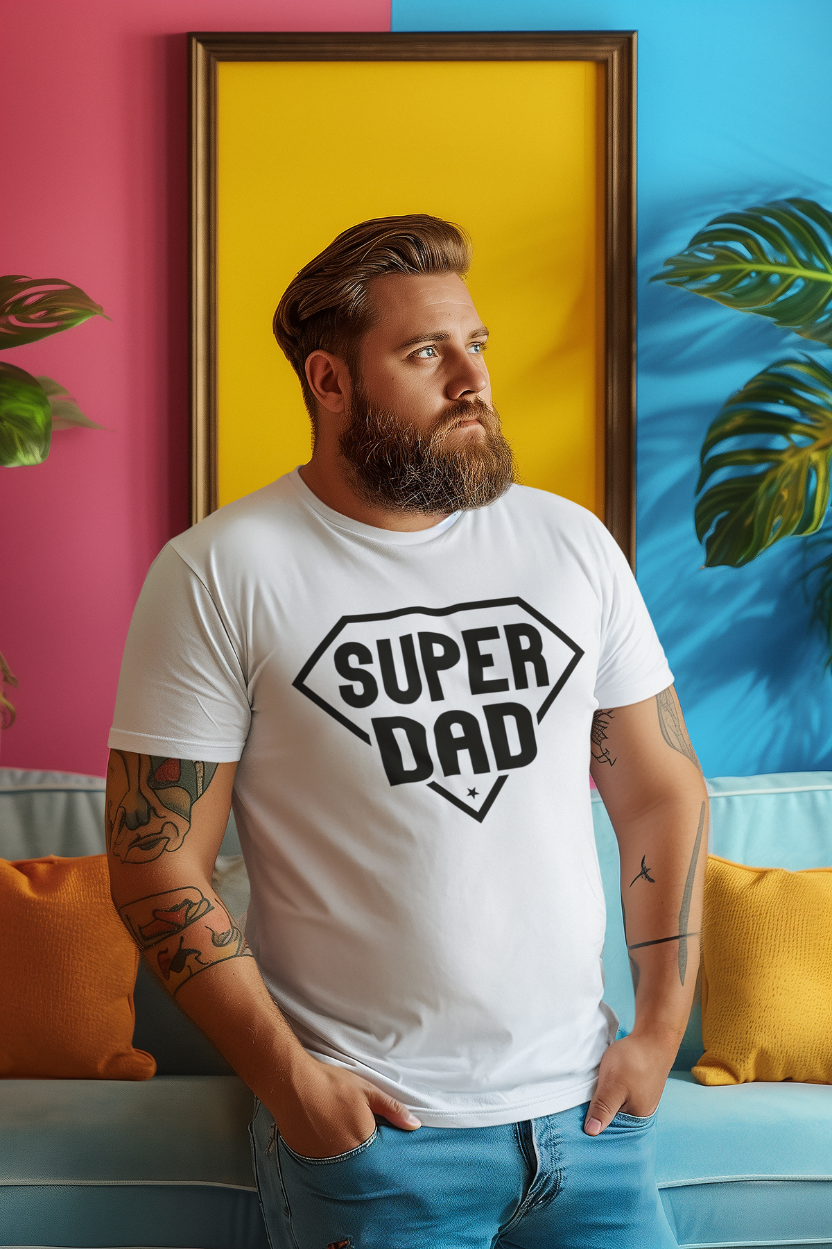 Super Dad T-Shirt by Luxe Sensational