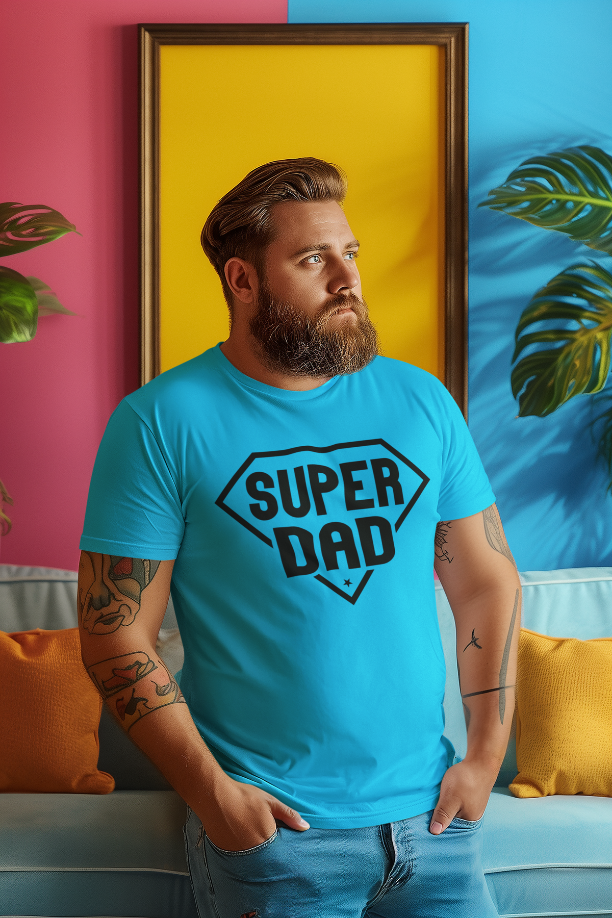 Super Dad T-Shirt by Luxe Sensational
