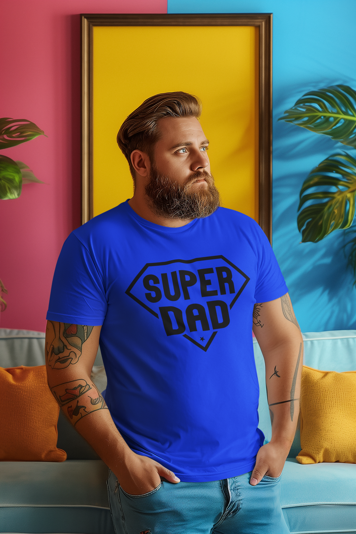 Super Dad T-Shirt by Luxe Sensational
