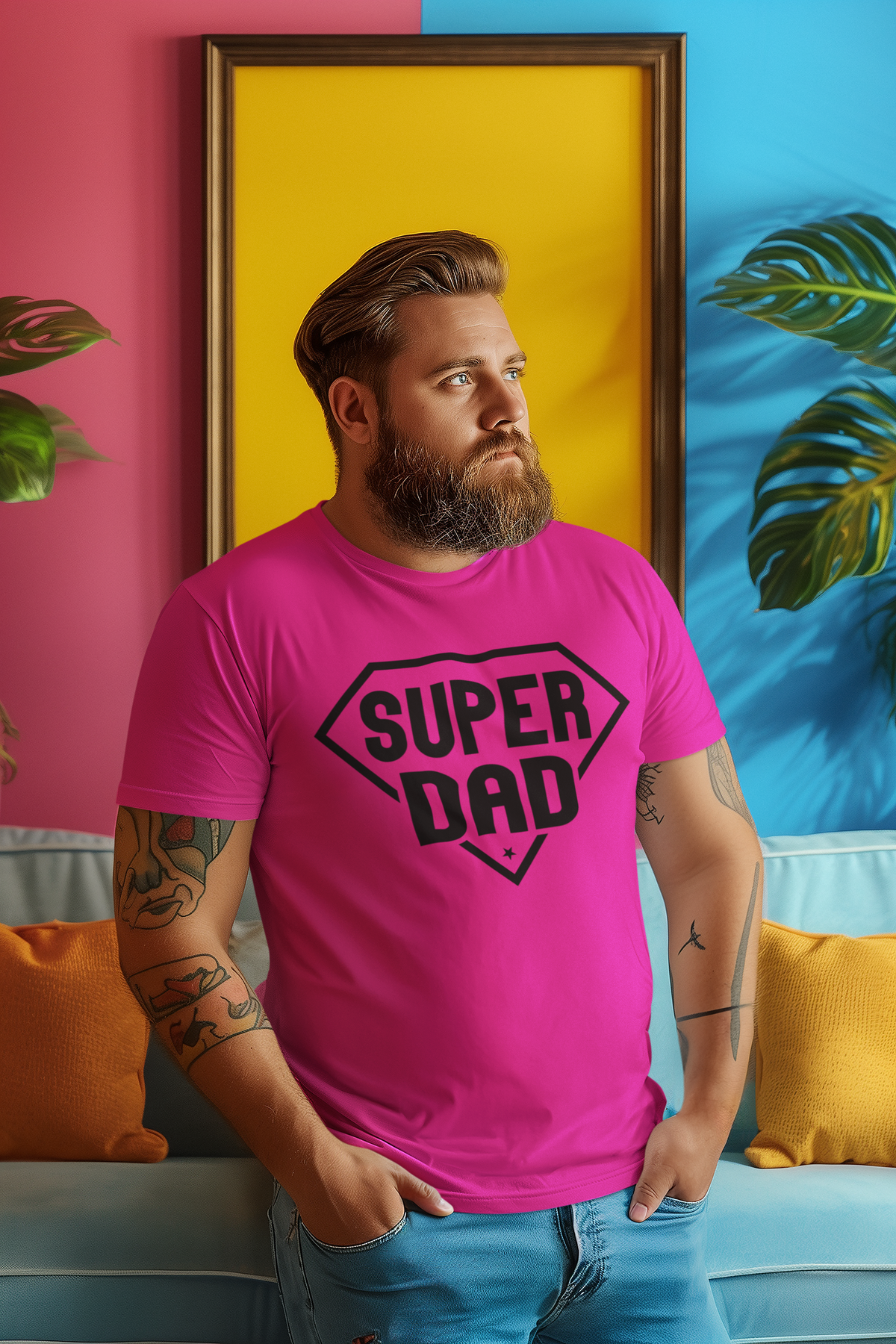 Super Dad T-Shirt by Luxe Sensational