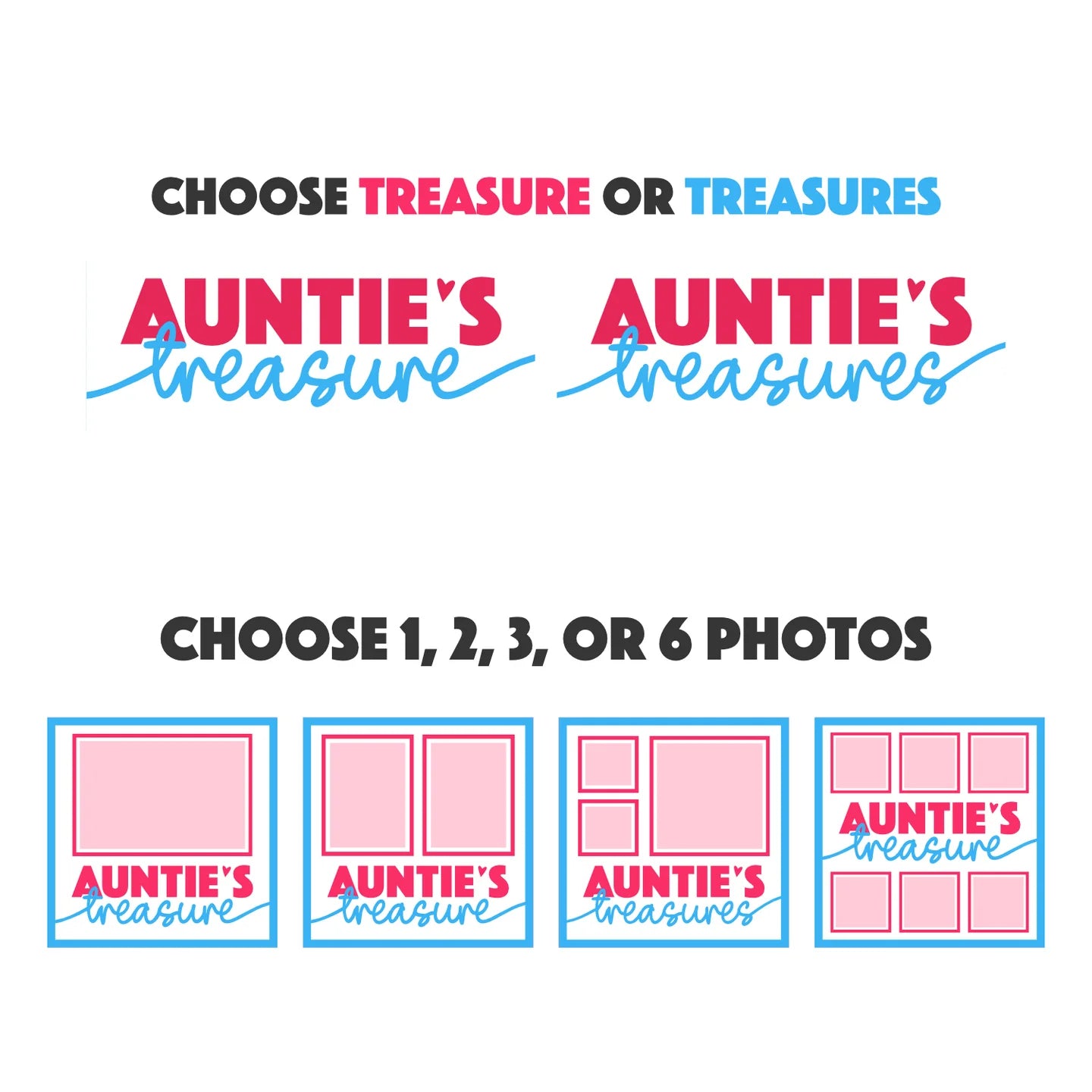 Aunties Treasure Frames - Luxe Custom Designer