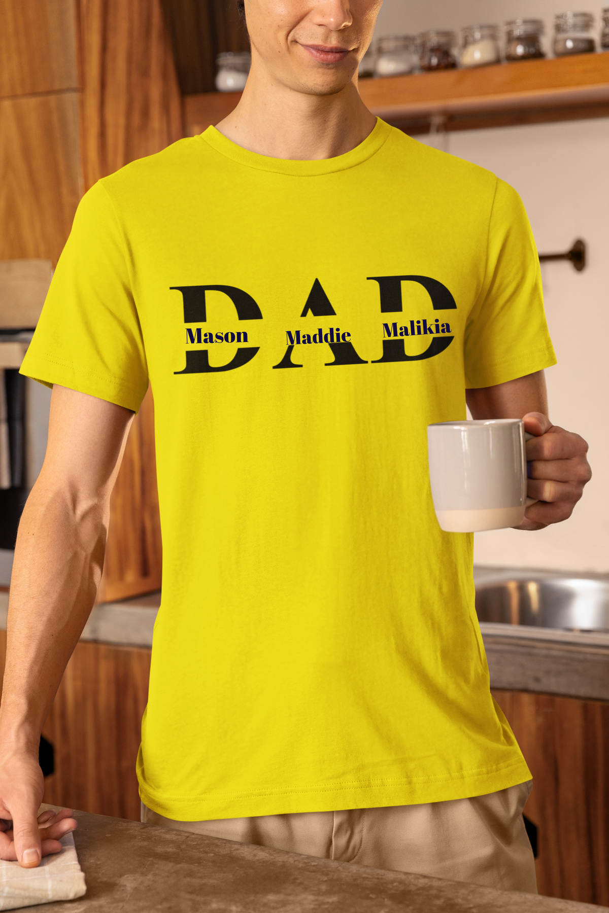 Dad Top With custom names by Luxe Sensational