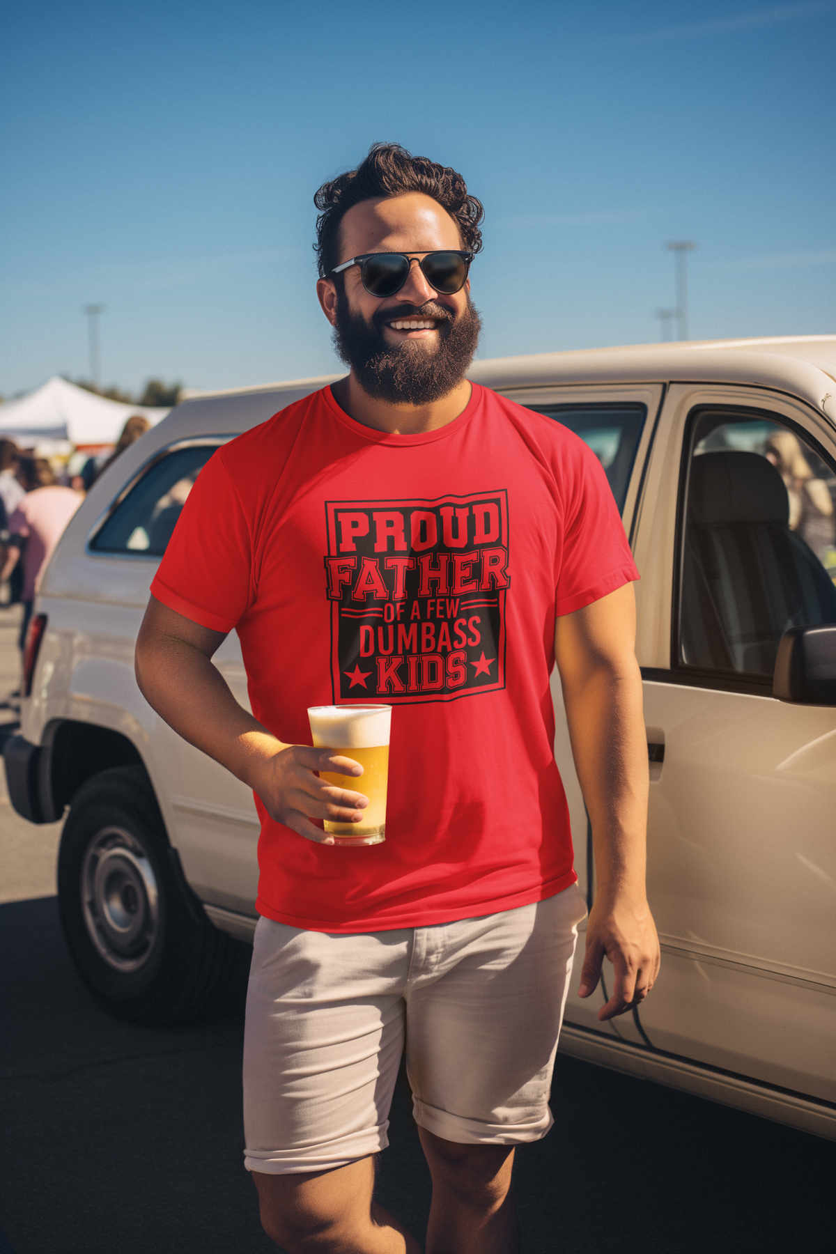 Proud Father T-Shirt by Luxe Sensational