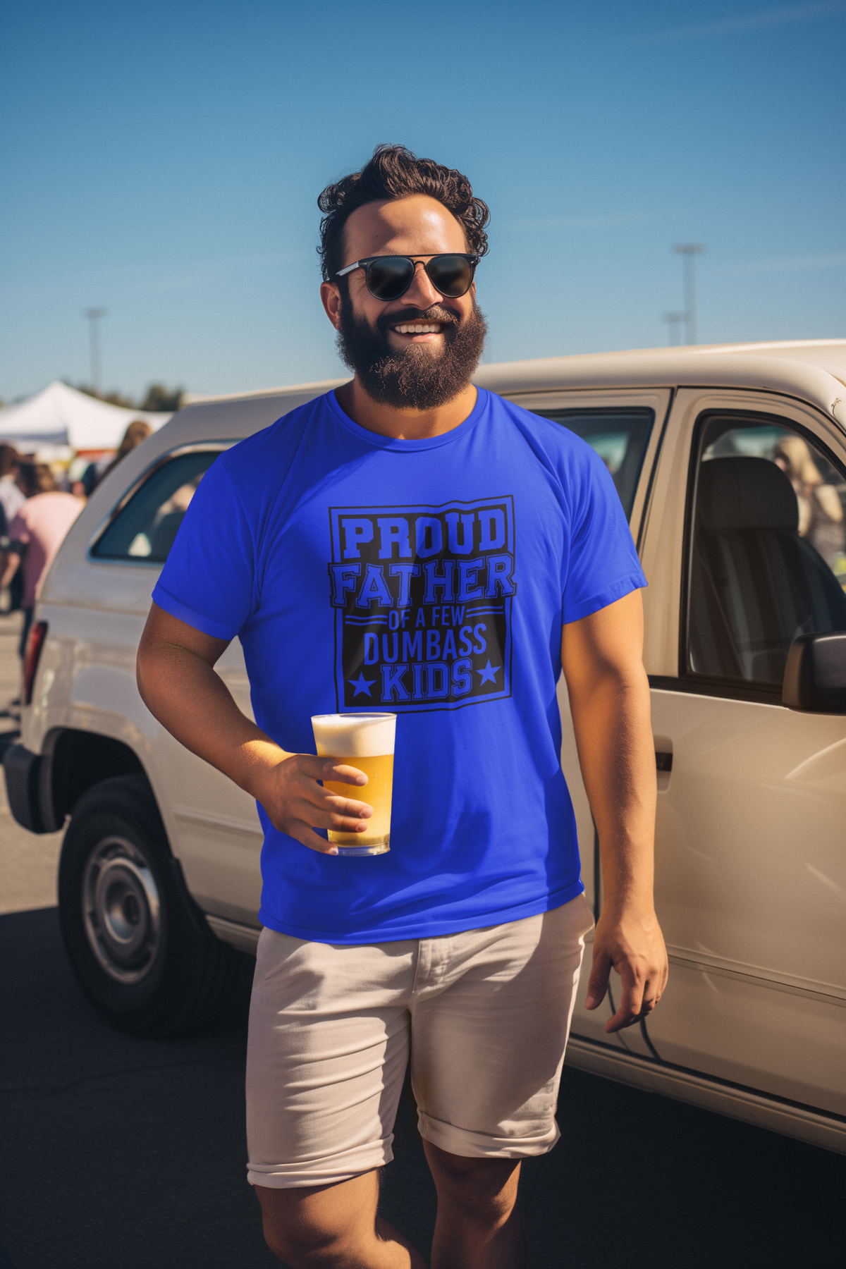 Proud Father T-Shirt by Luxe Sensational