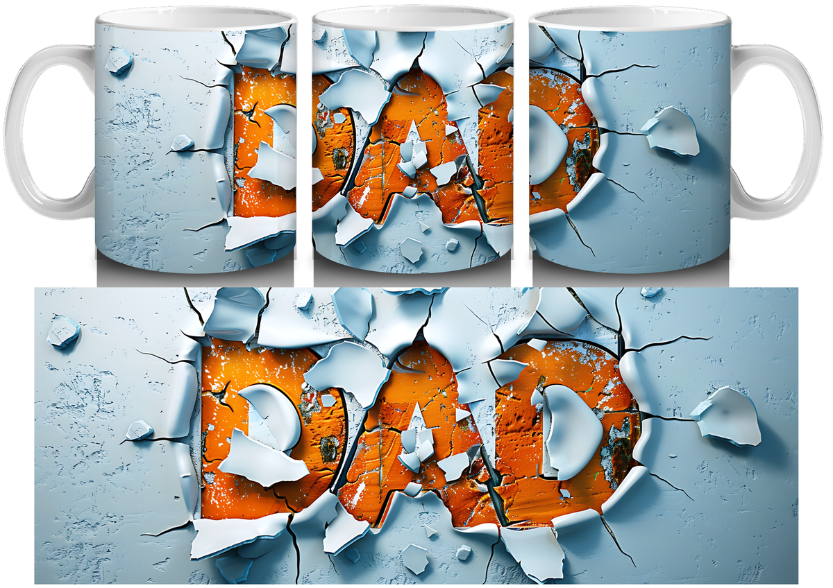 Ice Cool 3D Mugs for Dad by Luxe Sensational