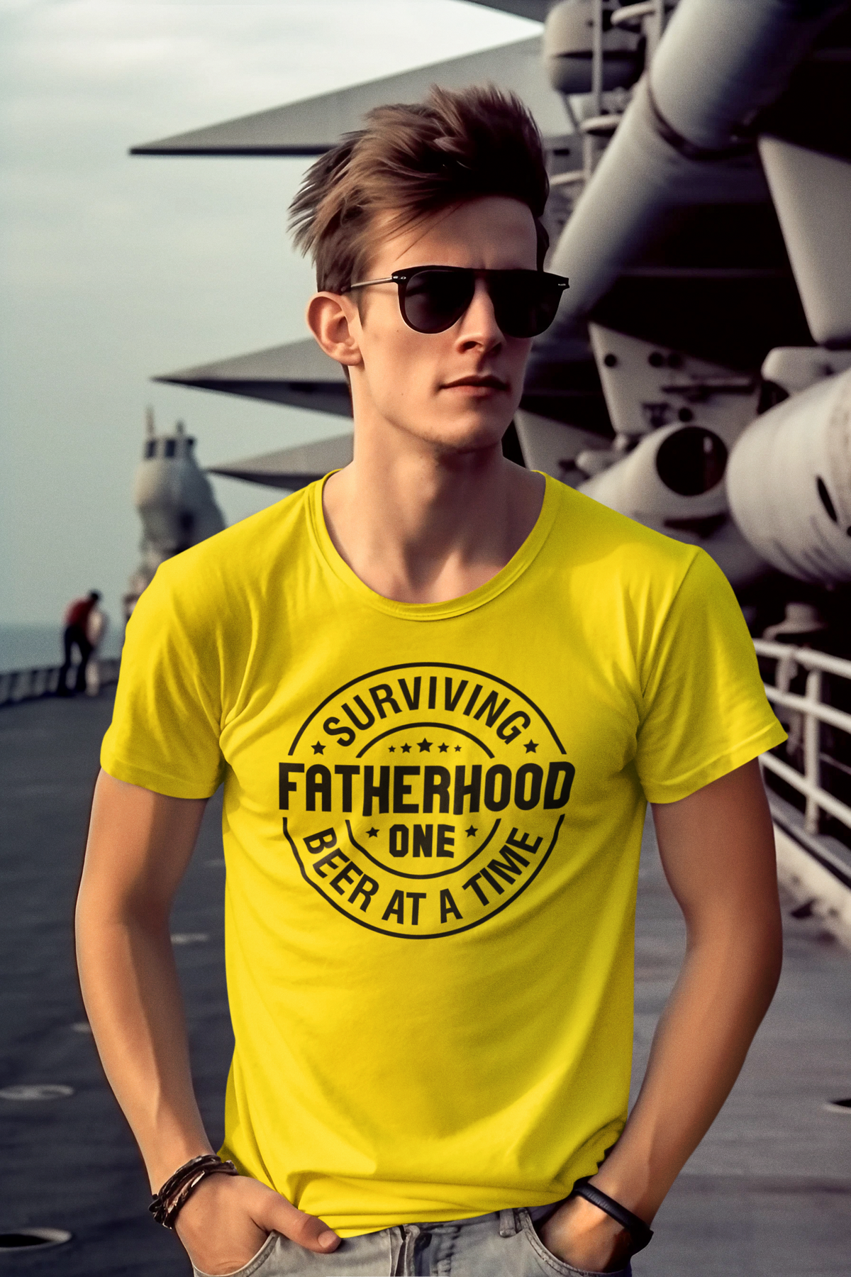 Surviving Fatherhood PT2 T-Shirt by Luxe Sensational