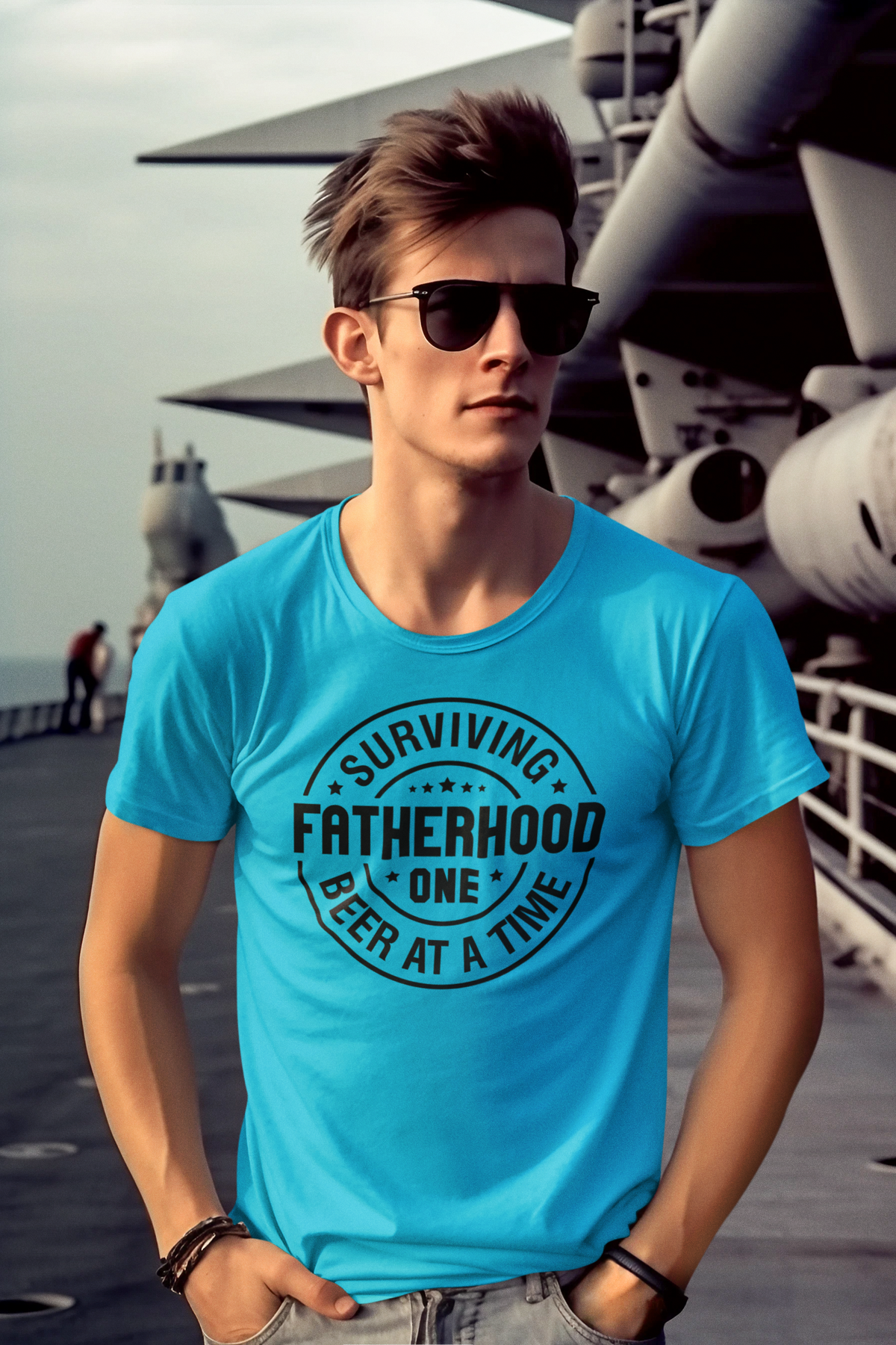 Surviving Fatherhood PT2 T-Shirt by Luxe Sensational