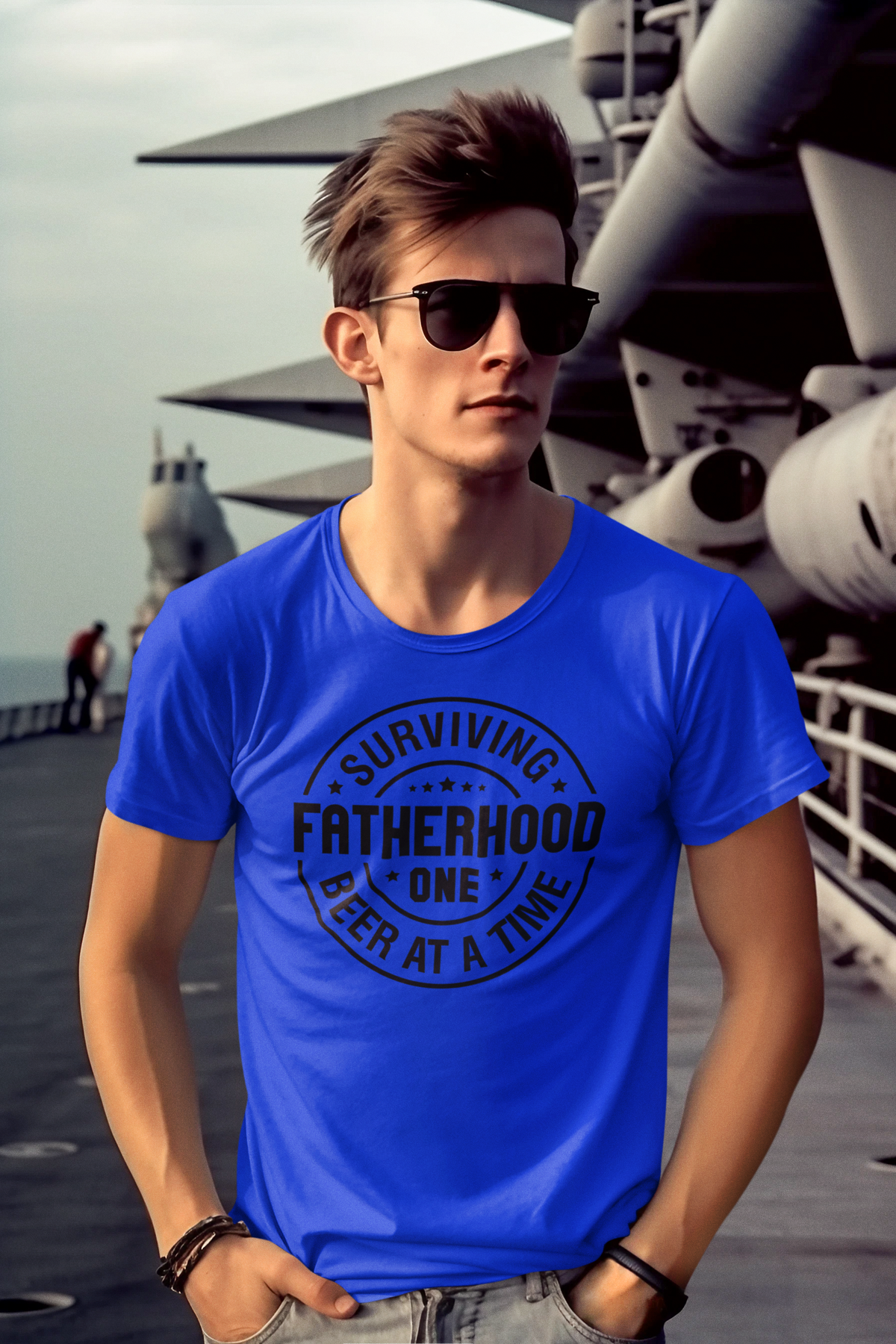 Surviving Fatherhood PT2 T-Shirt by Luxe Sensational