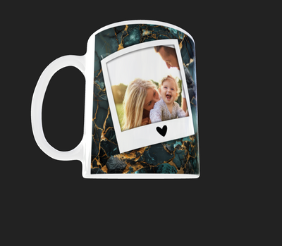 Marble Effect 2 Image mug - Luxe Custom Designer
