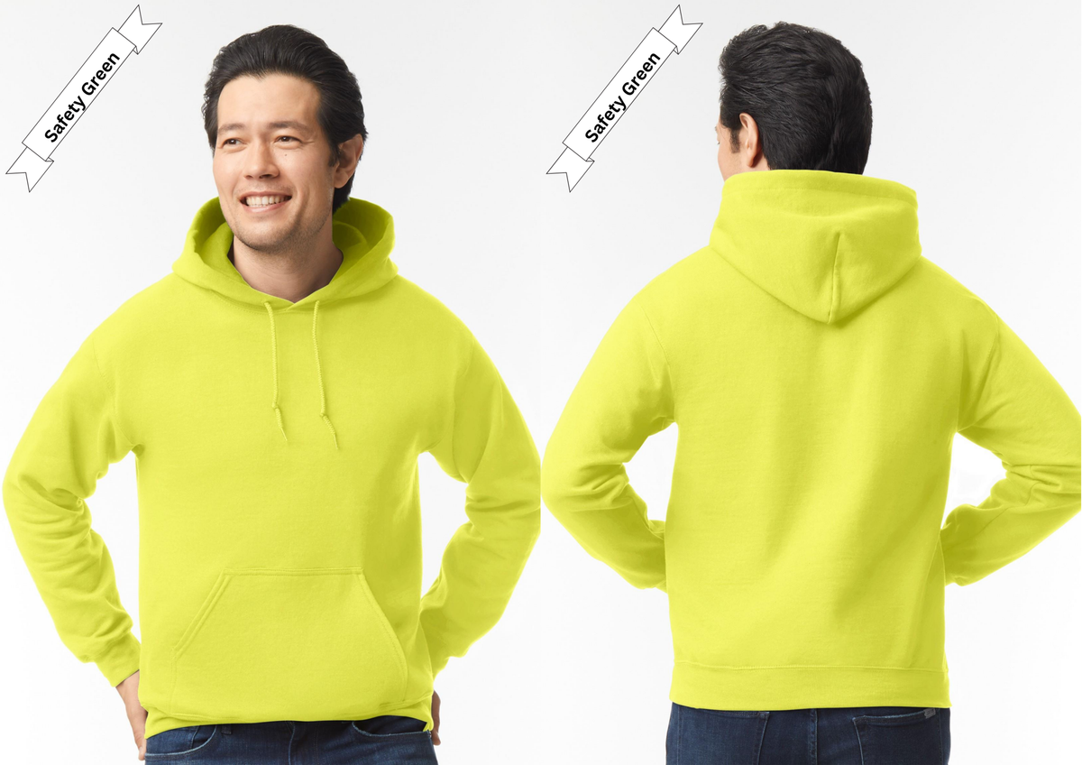 Safety Yellow Hoodie by Luxe Sensational