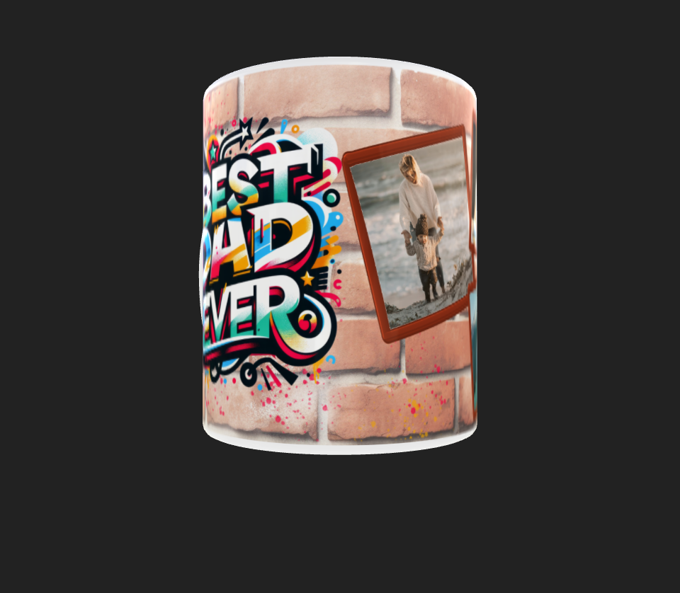 Best Dad 4 image Mug by Luxe Sensational