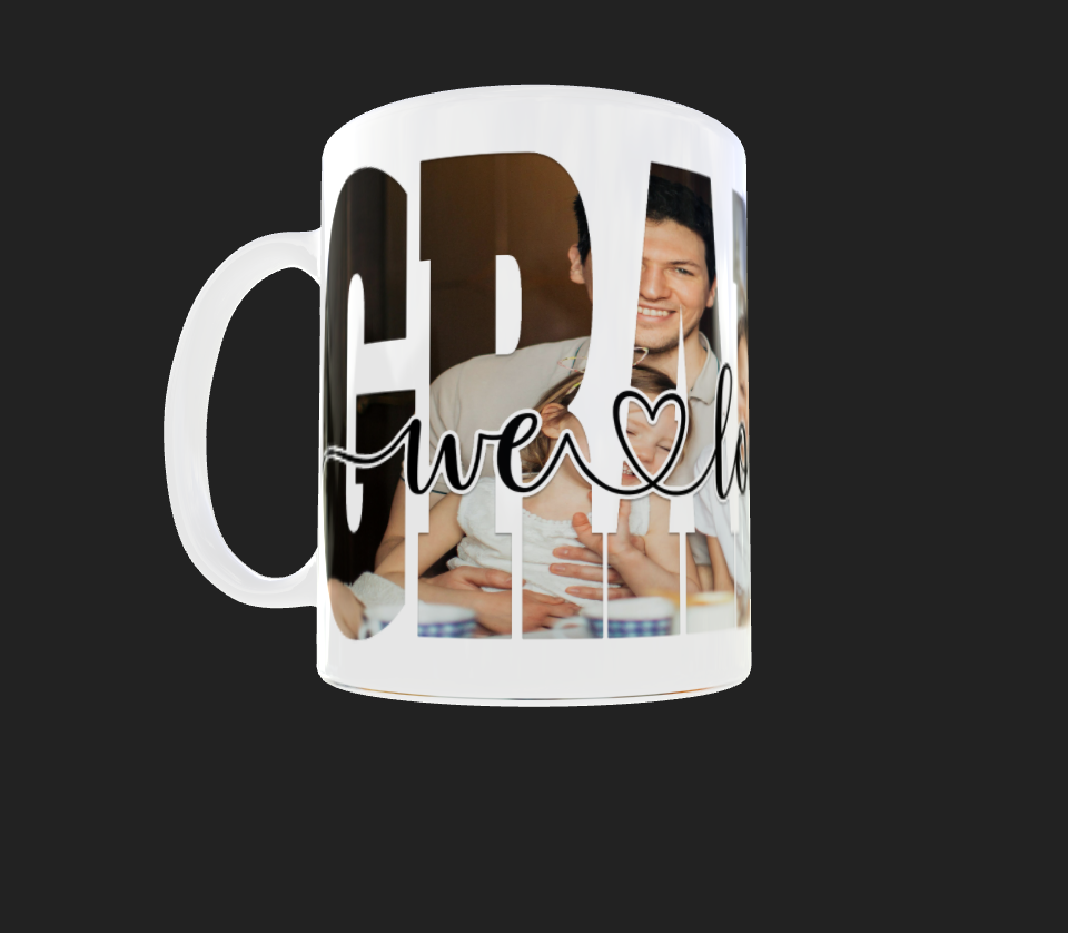 GRANDAD Photo Mug by Luxe Sensational
