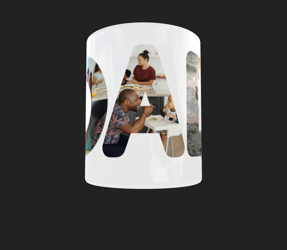 DAD Photo Mug by Luxe Sensational
