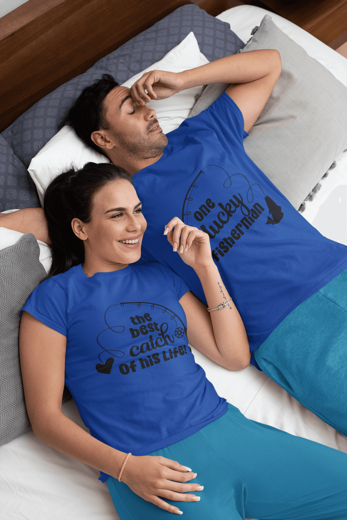 Best Catch Matching T-shirt set by Luxe Sensational