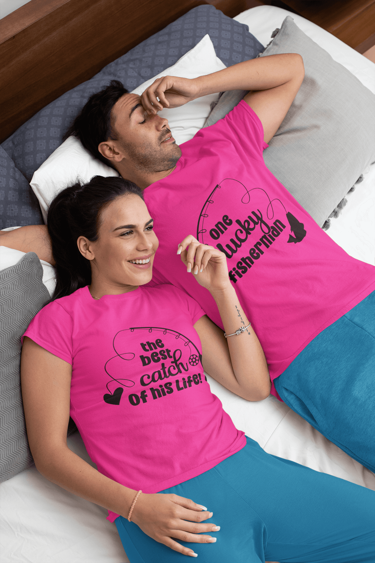 Best Catch Matching T-shirt set by Luxe Sensational