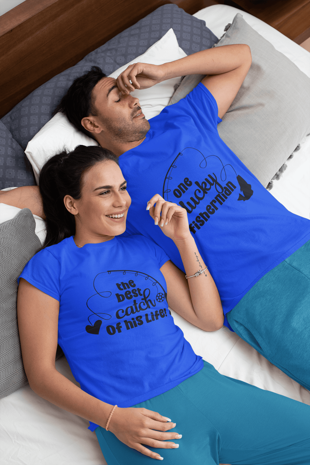 Best Catch Matching T-shirt set by Luxe Sensational