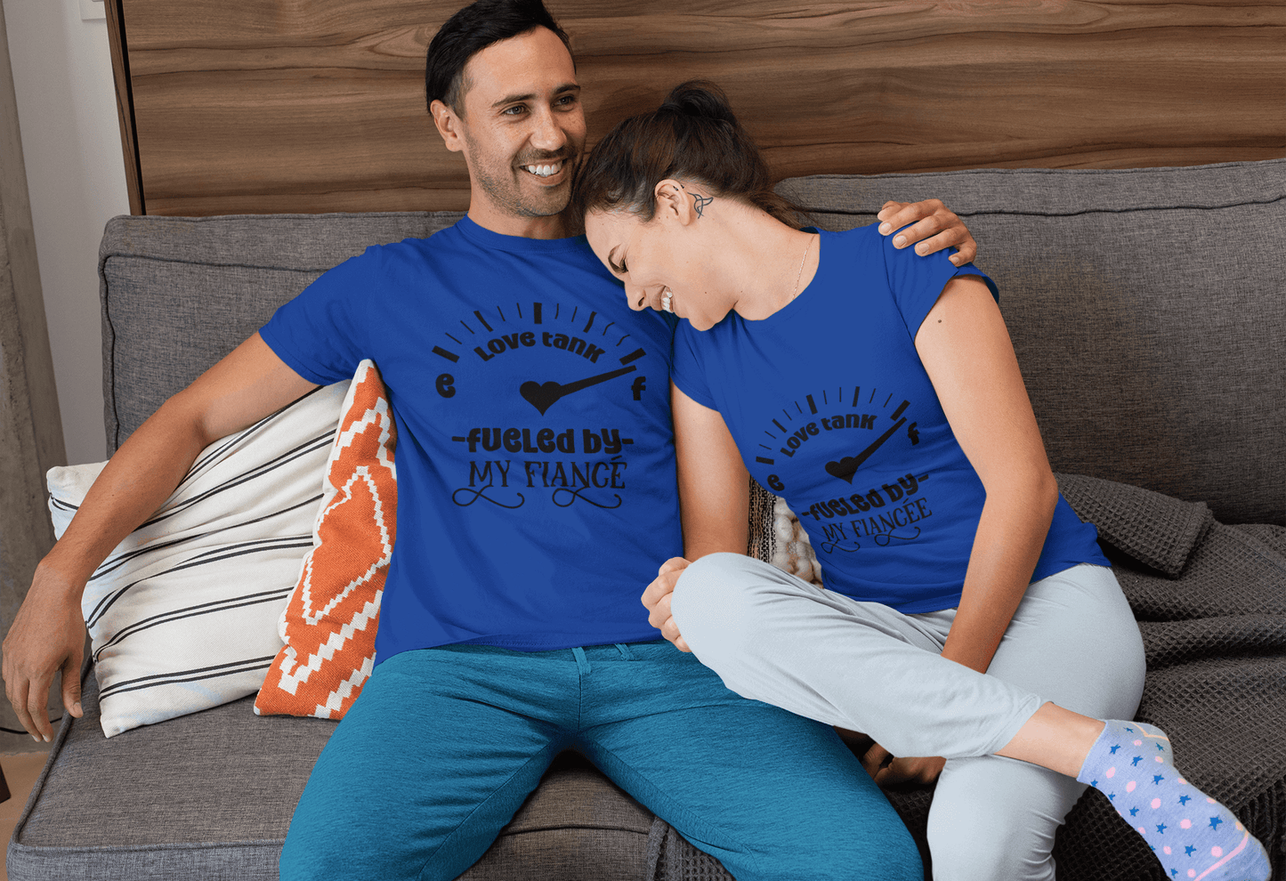 Fueled By my Fiancé T-Shirt Set - Luxe Custom Designer