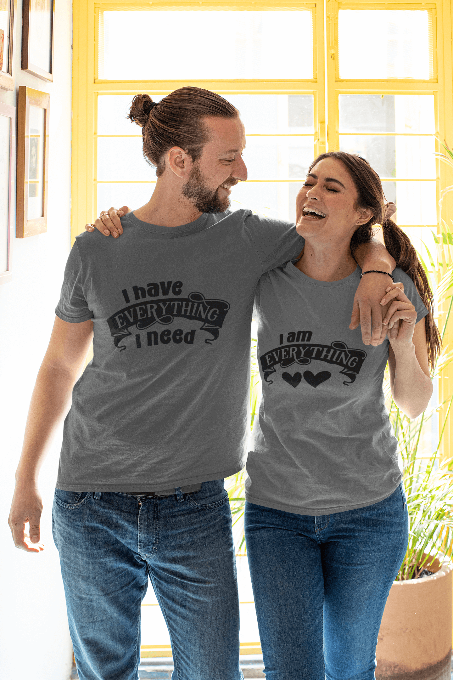 I Have Everything Matching T-Shirt Set - Luxe Custom Designer