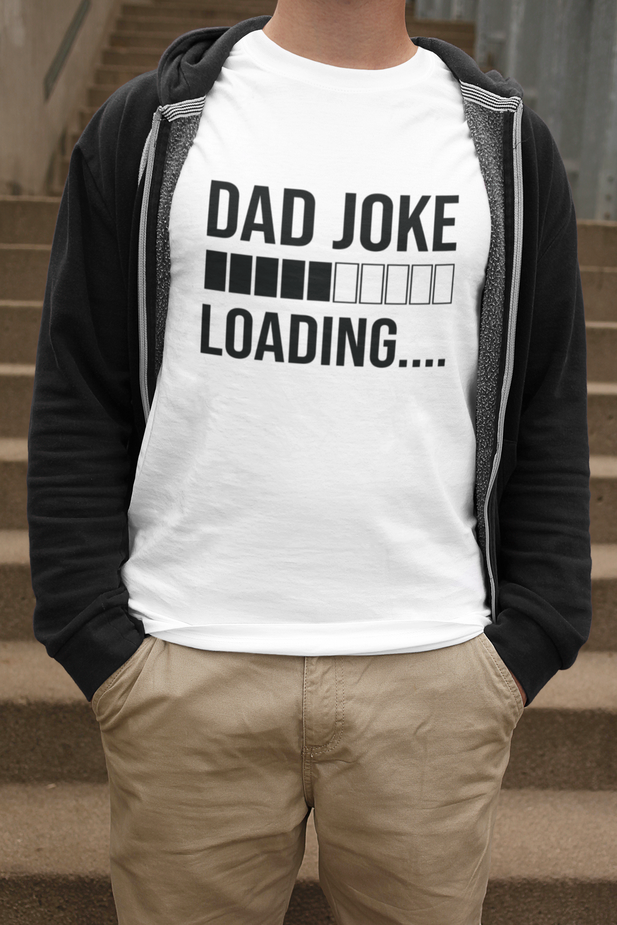 Dad Joke Loading T-shirt by Luxe Sensational