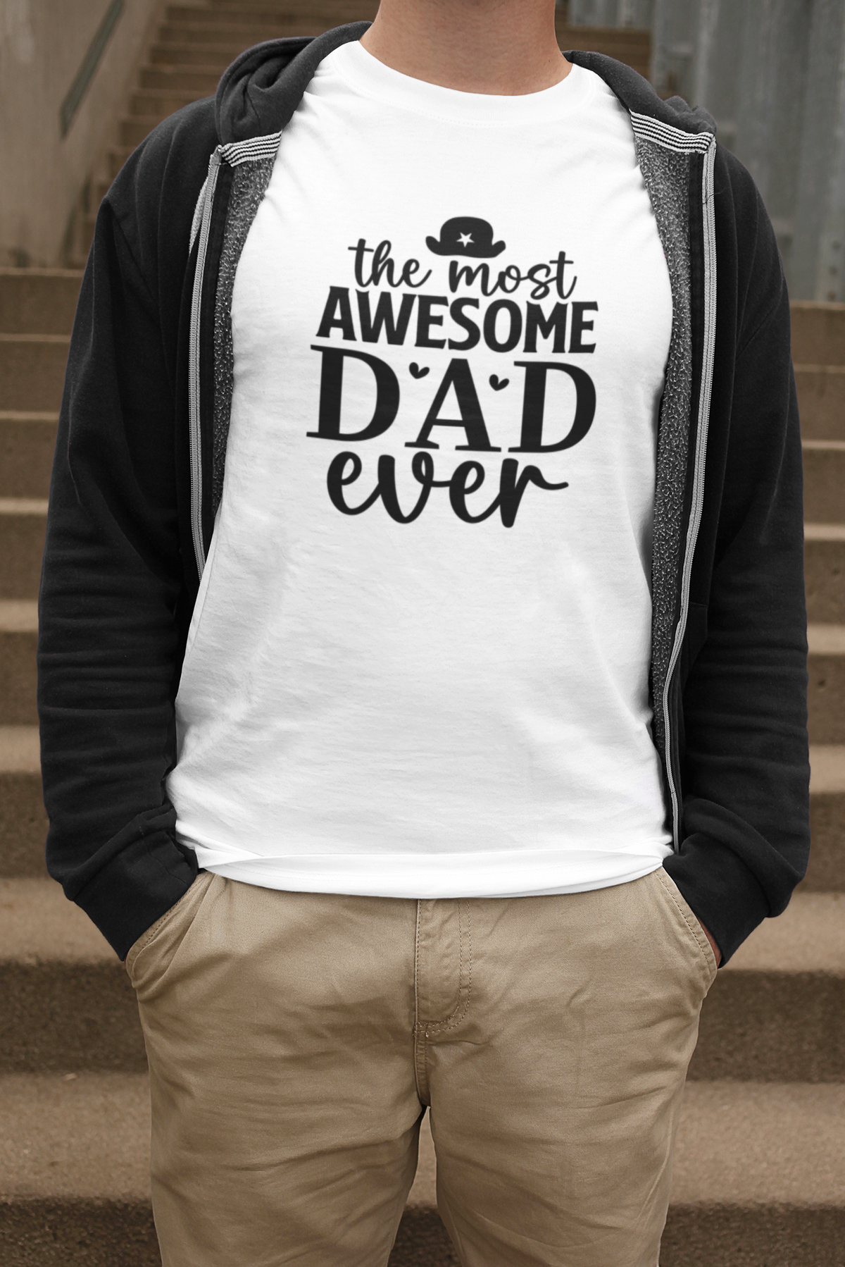 Awesome Dad T-Shirt by Luxe Sensational
