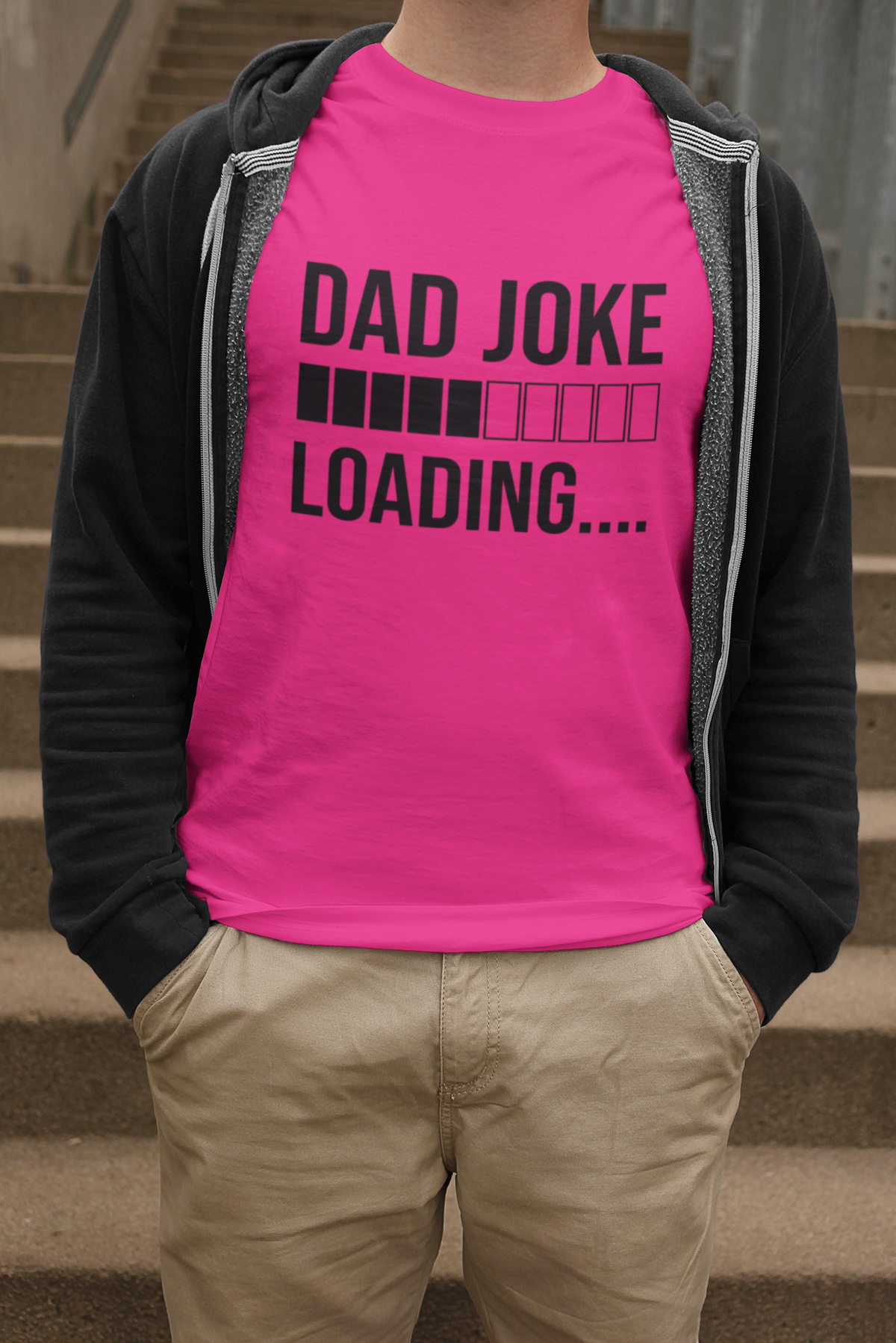 Dad Joke Loading T-shirt by Luxe Sensational