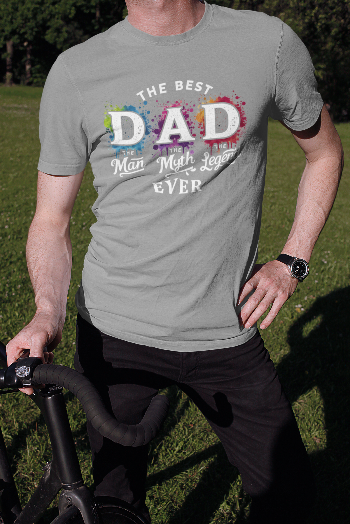 The Best Dad T-Shirt by Luxe Sensational