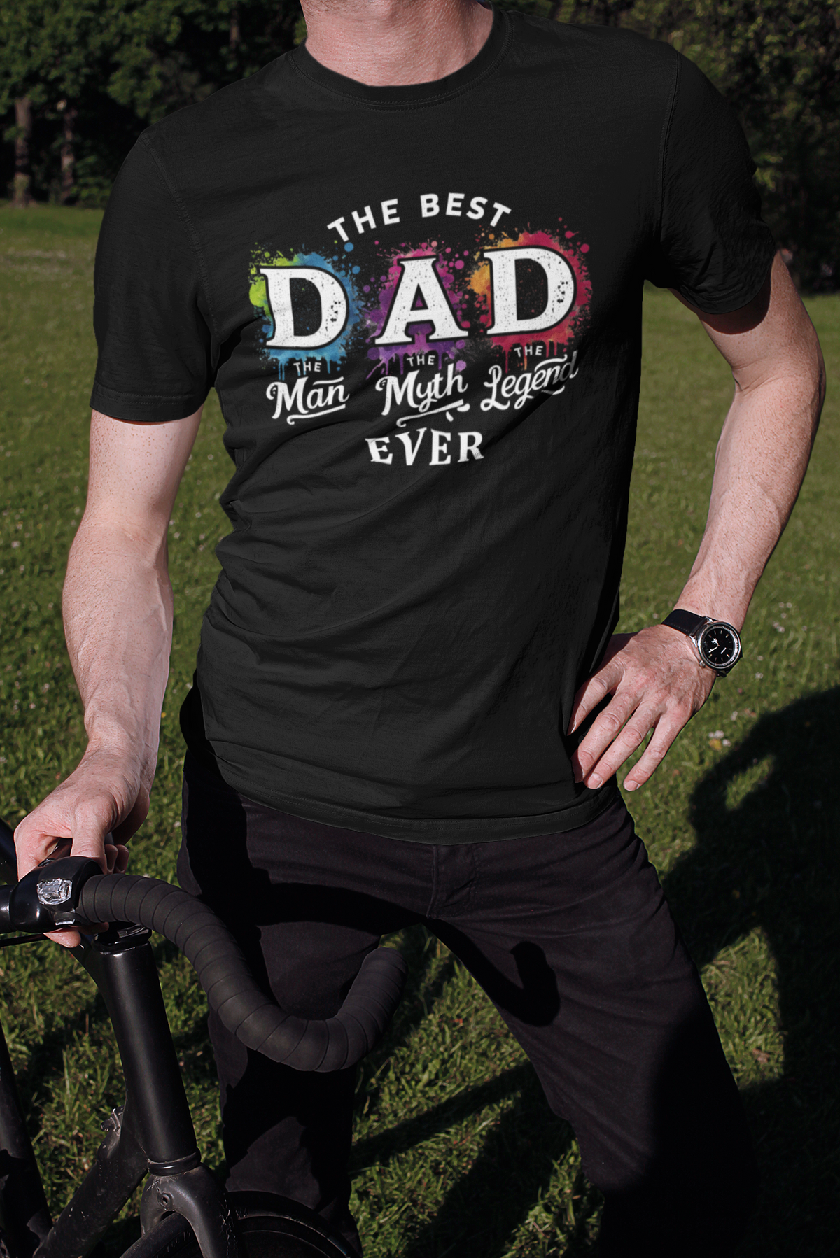 The Best Dad T-Shirt by Luxe Sensational