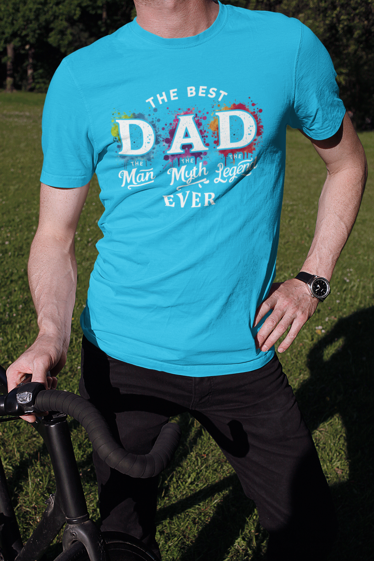 The Best Dad T-Shirt by Luxe Sensational