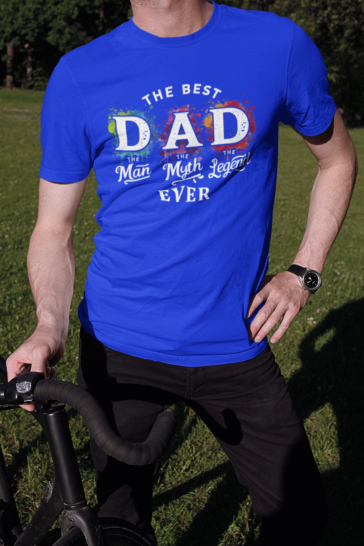 The Best Dad T-Shirt by Luxe Sensational