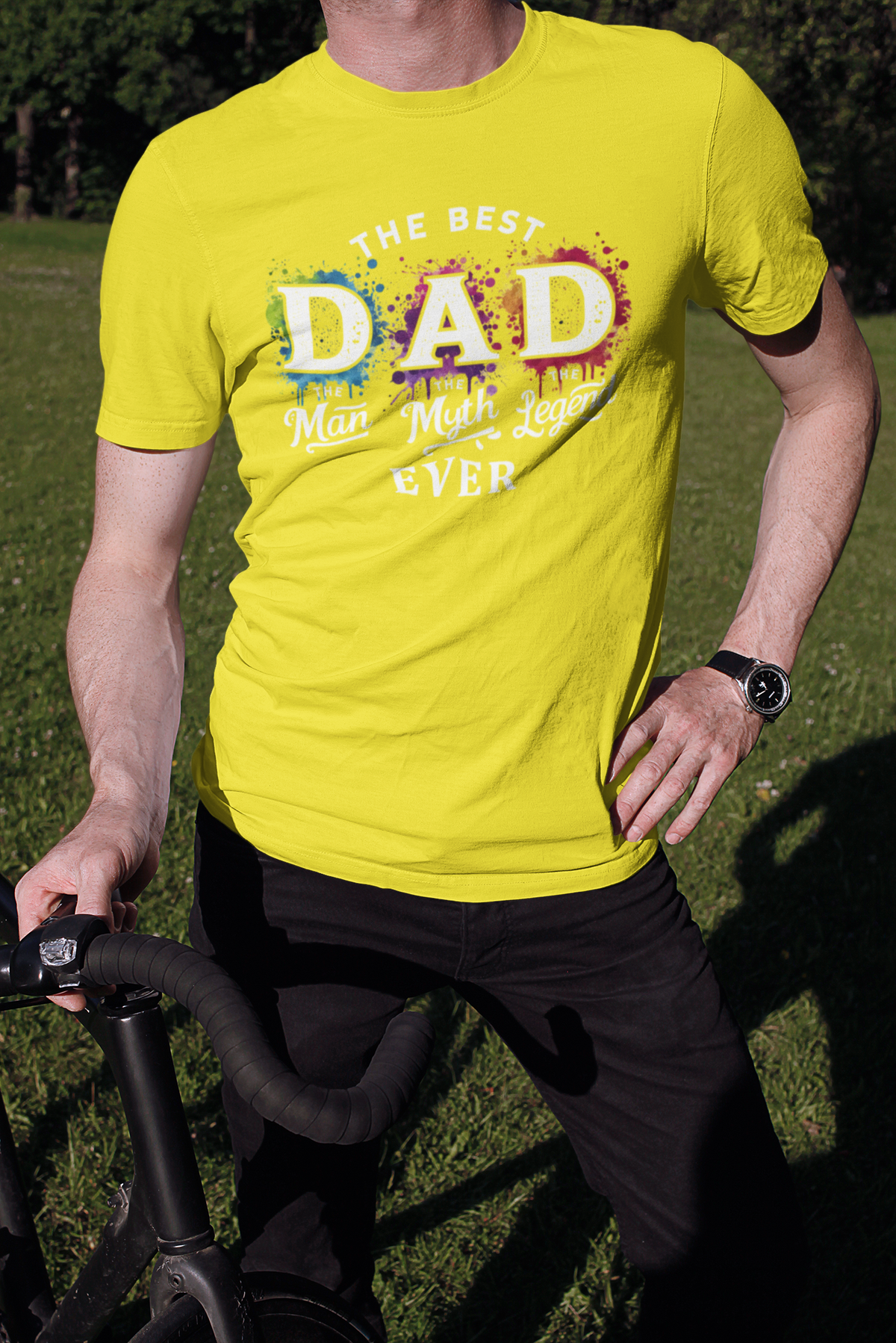 The Best Dad T-Shirt by Luxe Sensational