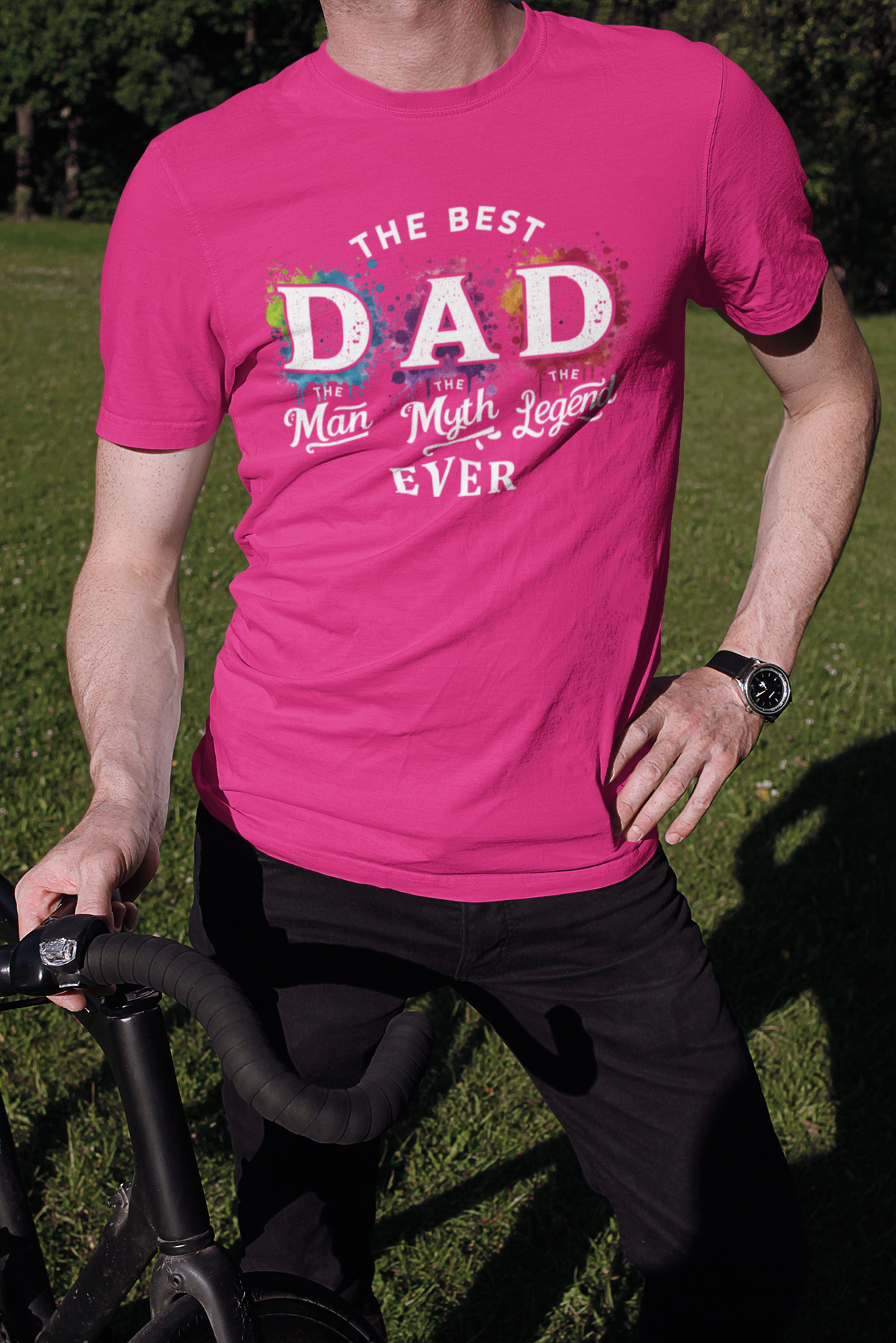 The Best Dad T-Shirt by Luxe Sensational