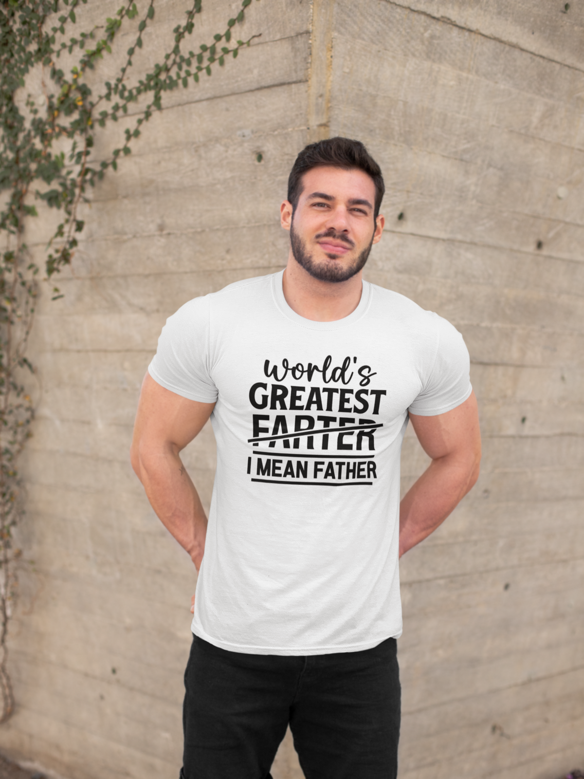 Greatest Father/Farter T-Shirt by Luxe Sensational