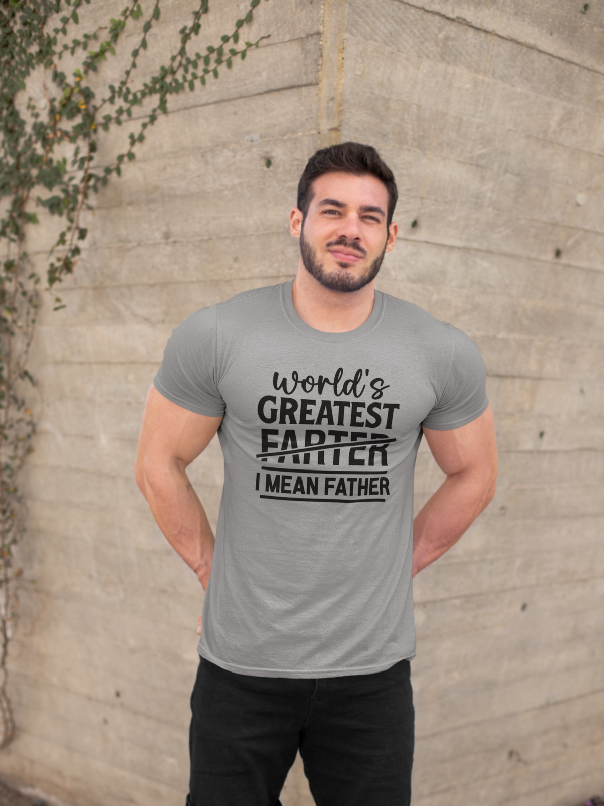 Greatest Father/Farter T-Shirt by Luxe Sensational