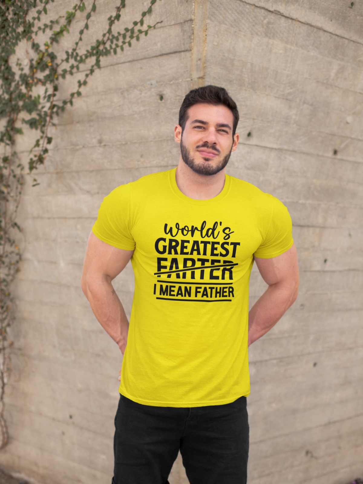 Greatest Father/Farter T-Shirt by Luxe Sensational