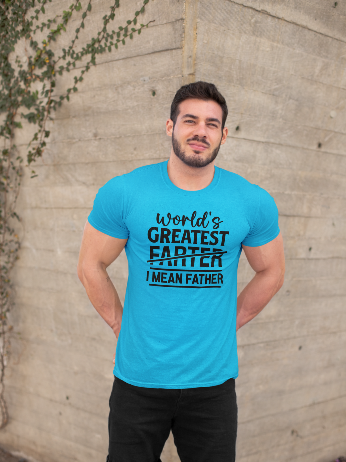 Greatest Father/Farter T-Shirt by Luxe Sensational