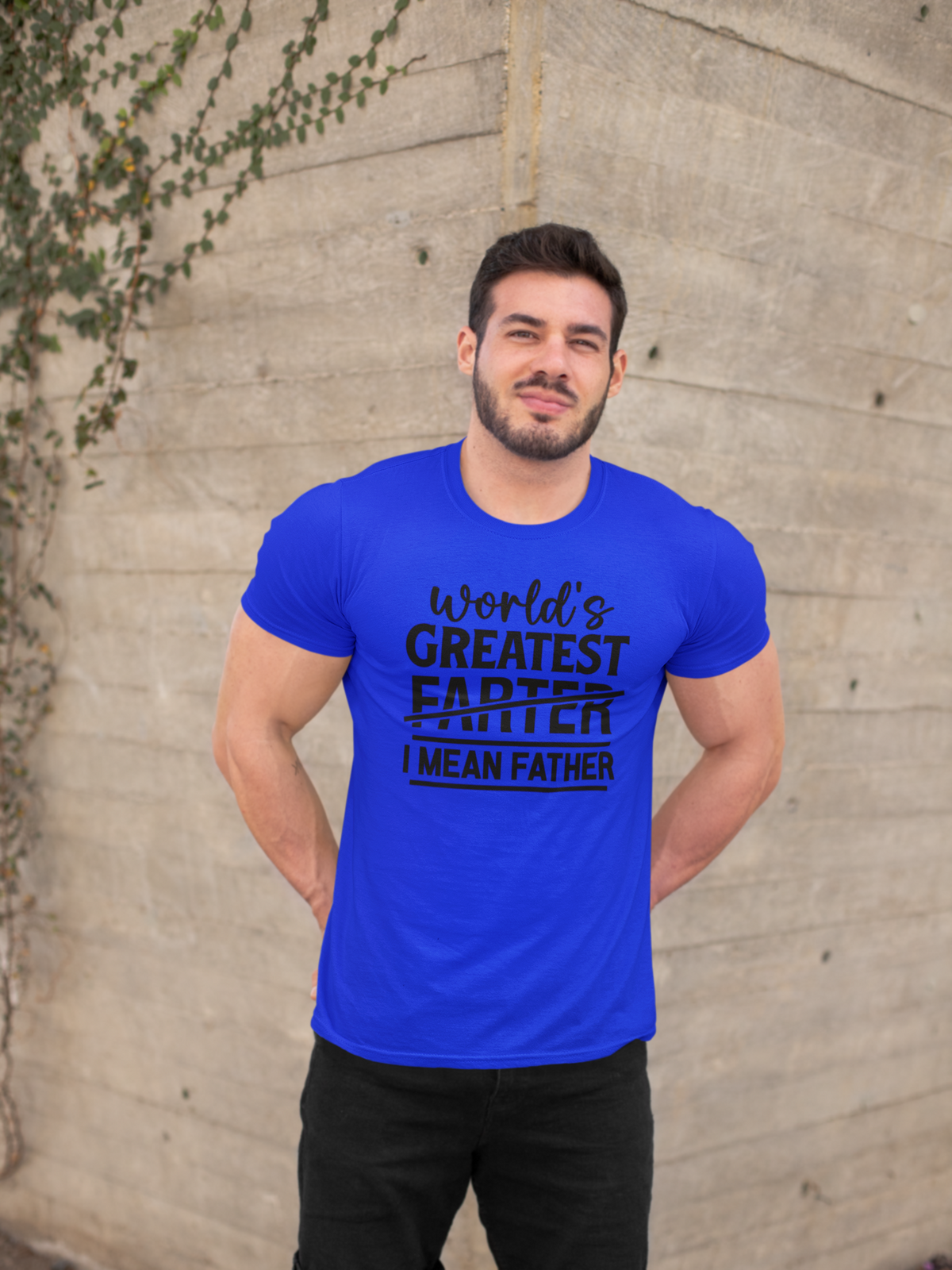 Greatest Father/Farter T-Shirt by Luxe Sensational
