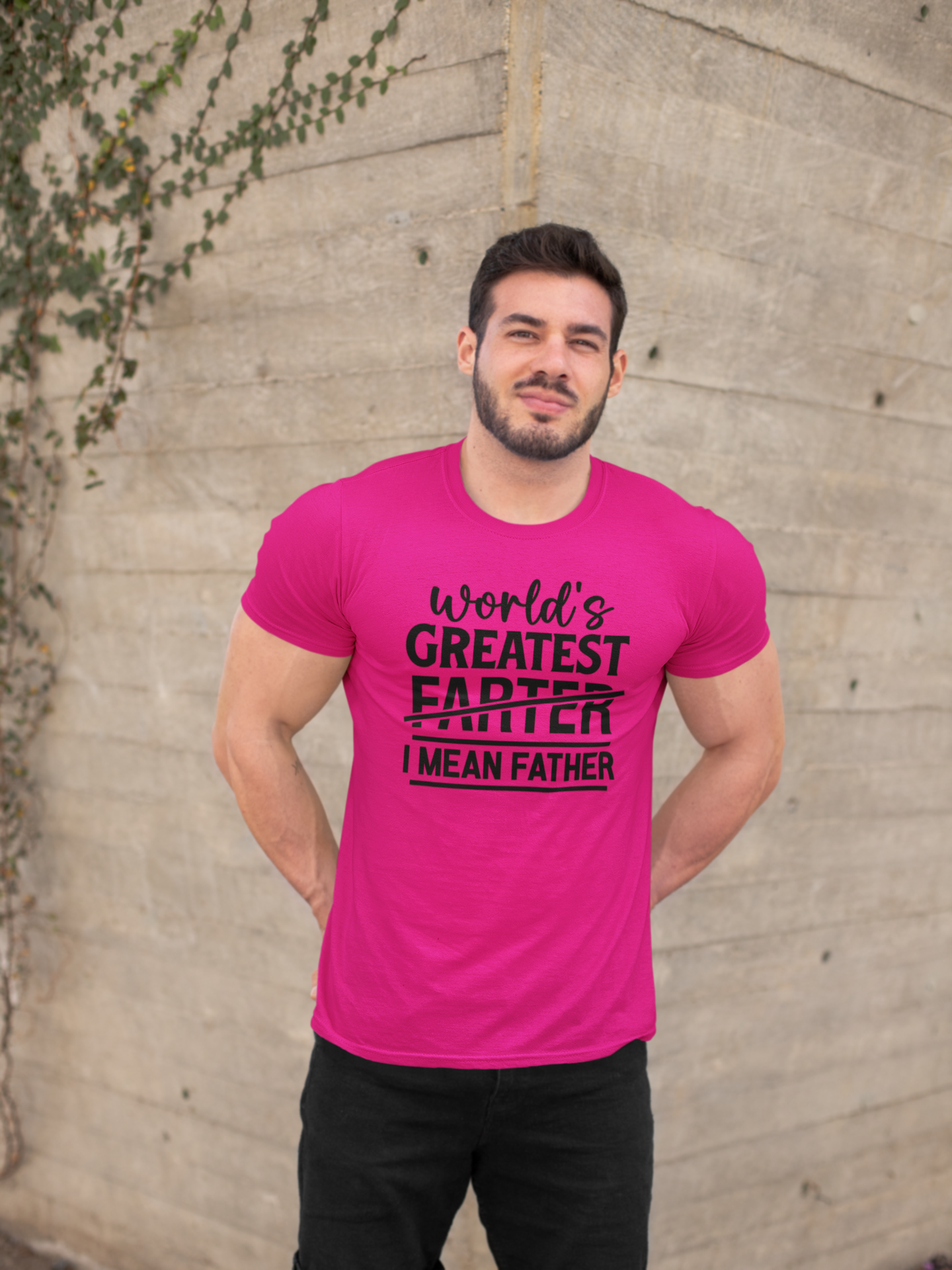 Greatest Father/Farter T-Shirt - Luxe Custom Designer