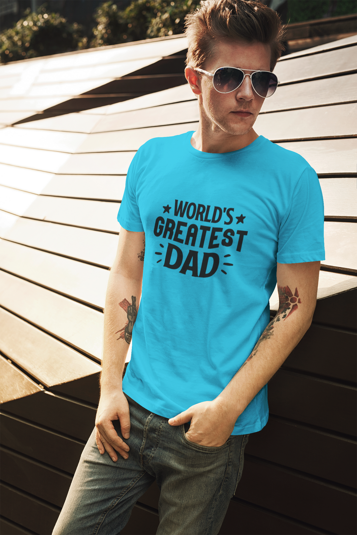 Greatest Dad T-Shirt by Luxe Sensational