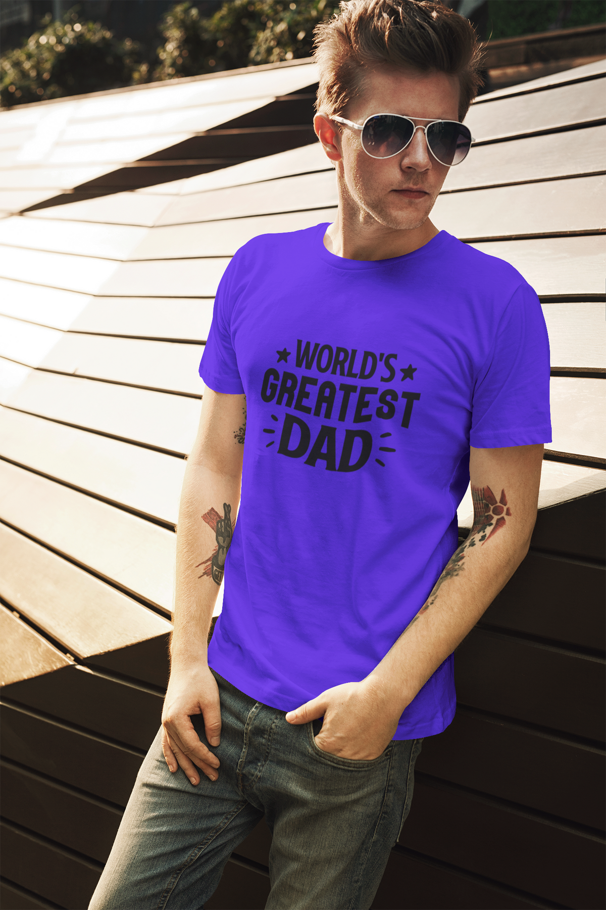 Greatest Dad T-Shirt by Luxe Sensational