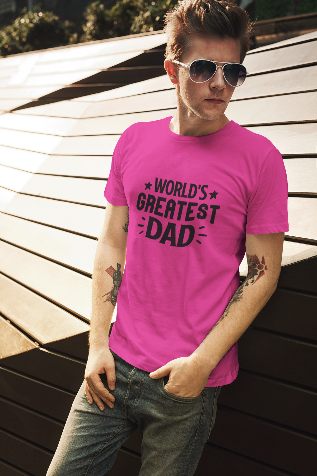Greatest Dad T-Shirt by Luxe Sensational
